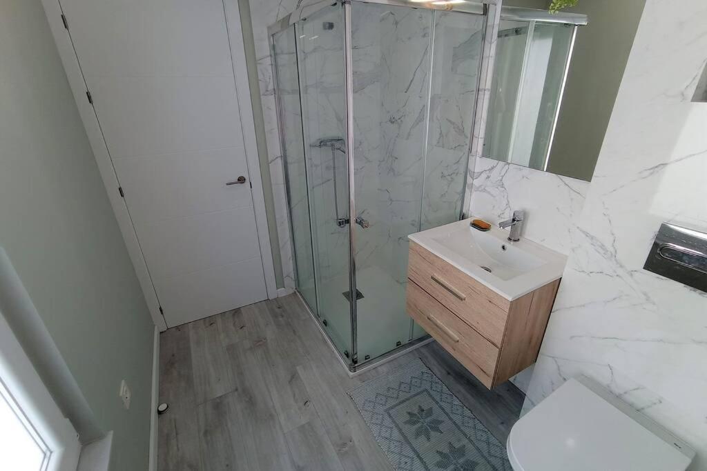 Loft Con Vistas Playa Foz Lejlighed Eksteriør billede